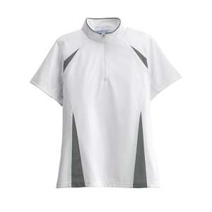 Womens Vansport Body Mapped Blocked Mock Neck Shirt