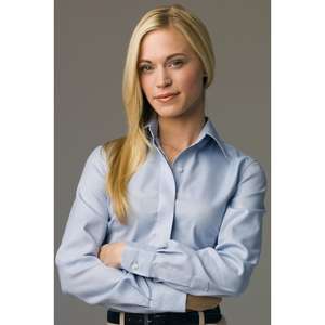 Womens Executive No-Iron Royal Oxford Shirt 