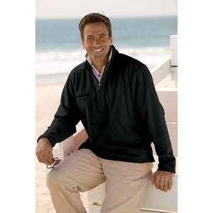 Custom Promotional Vantek Microfiber Quarter-Zip Shirt