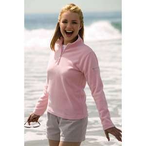 Womens Vantek Microfiber Quarter-Zip Shirt 