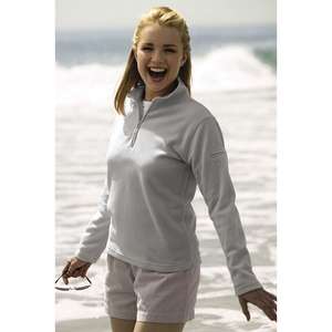 Womens Vantek Microfiber Quarter-Zip Shirt 