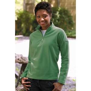 Womens Vantek Microfiber Quarter-Zip Shirt 