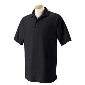 Izod Men's Performance Golf Pique Polo Shirt Black