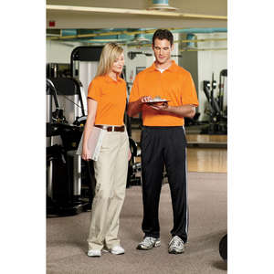 Harriton Men's Polytech Polo Shirt