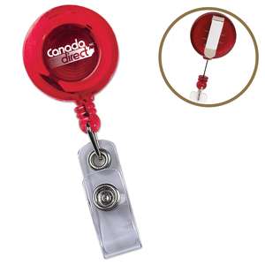 Custom Promotional Round Secure-A-Badge