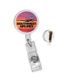 Customized Badge Reels - Round Badge Holder - Full Color Digital