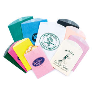 Custom Promotional 1/4# Gourmet Food Bag - 4-3/4" x 6-3/4"