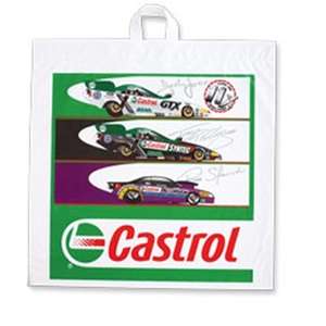 Custom Promotional Soft Loop Handle Plastic Bag - Full Color, 20" x 20" x 4"
