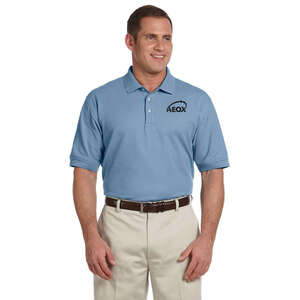 Custom Promotional Devon and Jones Men's Pima Pique Short-Sleeve Polo Shirt