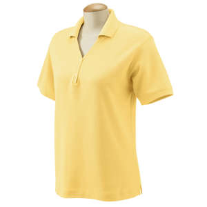 Devon and Jones Women's Short Sleeve Polo Shirt Butter