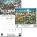 Promotional Desktop & Office Items - Folk Art Calendar - 2013
