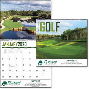 Custom Promotional Golf Calendar - 2013