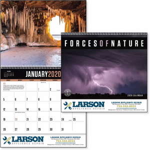 Custom Promotional Forces of Nature Calendar - 2013