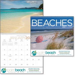 Custom Promotional Beaches Calendar - 2013