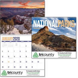 Custom Promotional National Parks Calendar - 2013