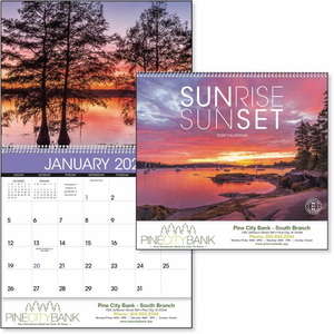 Custom Promotional Sunsets Calendar - 2013