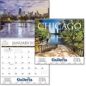 Custom Promotional Chicago Calendar - 2013