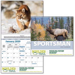 Custom Promotional Southcentral Sportsman Calendar - 2013