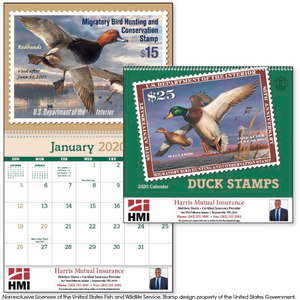 Custom Promotional Duck Stamp Calendar - 2013