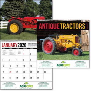 Custom Promotional Antique Tractors Calendar - 2013