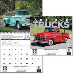 Custom Promotional Antique Trucks Calendar I - 2013