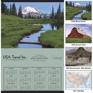 Jumbo Hanger (Span-A-Year) Calendar - 2013 