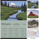 Promotional Large Wall Calendars - Jumbo Hanger (Span-A-Year) Calendar - 2013