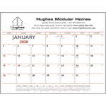 Logo Desk Pad Calendars - Desk Pad (Red & Black) Calendar - 2013