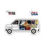 Custom Transportation Magnets - Van Magnet - 4 Color Process