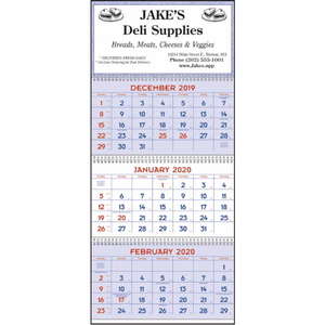 Custom Promotional Commercial Planners (red & blue) Calendar - 2013