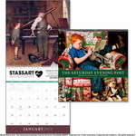 Promotional Desktop & Office Items - The Saturday Evening Post Themed Calendar - 2013
