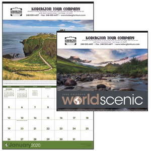 World Scenic Themed Calendar - 2013
