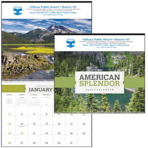 Custom Promotional American Splendor Calendar II - 2013
