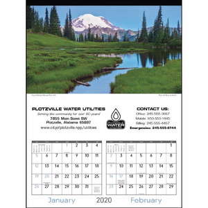 Custom Promotional Scenes of America Calendar - 2013