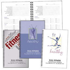 Custom Promotional Food & Fitness Journal