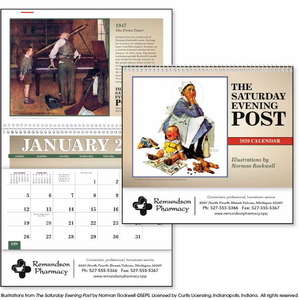 The Classic Saturday Evening Post Pocket Calendar - 2013