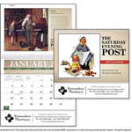 Promotional Desktop & Office Items - The Classic Saturday Evening Post Pocket Calendar - 2013
