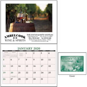 Custom Promotional Home Recipe Calendar - 2013
