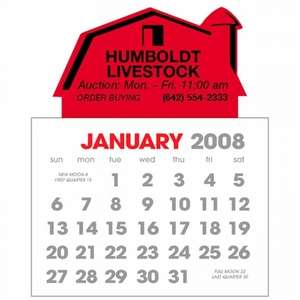 2-Color Stick Up Calendar, English (13-Month) - 2013 