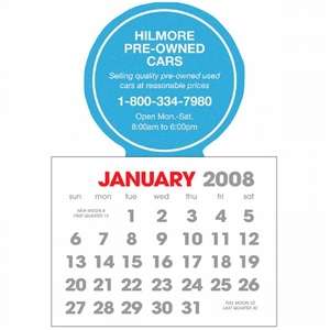 2-Color Stick Up Calendar, English (13-Month) - 2013 
