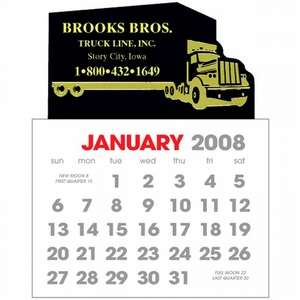 2-Color Stick Up Calendar, English (13-Month) - 2013 