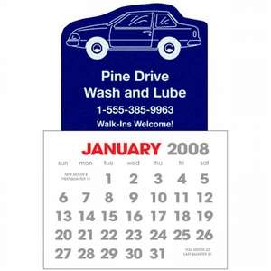 2-Color Stick Up Calendar, English (13-Month) - 2013 