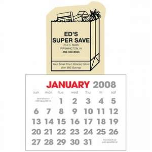 2-Color Stick Up Calendar, English (13-Month) - 2013 