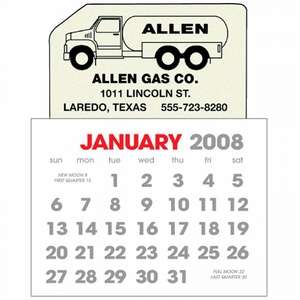 2-Color Stick Up Calendar, English (13-Month) - 2013 
