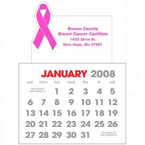 2-Color Stick Up Calendar, English (13-Month) - 2013 