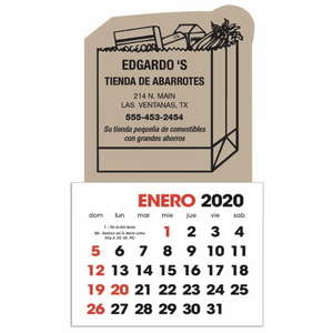 Spanish 2-Color Stick Up Calendar (13-Month) - 2013 
