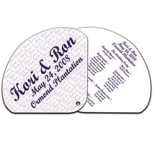 Custom Promotional Two Part Expandable Hand Fan