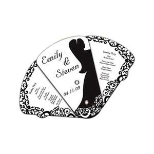 Custom Promotional Four Part Expandable Hand Fan