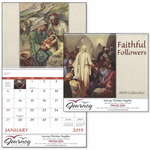 Promotional Desktop & Office Items - Faithful Followers - Spiral Calendar - 2013