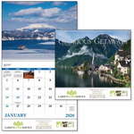 Personalized Desktop & Office Items - Glorious Getaways - Spiral Calendar - 2013